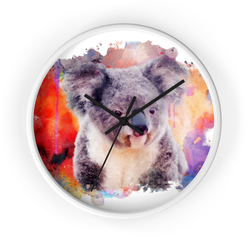 Watercolor Koala Wall Clock - Zuzi's