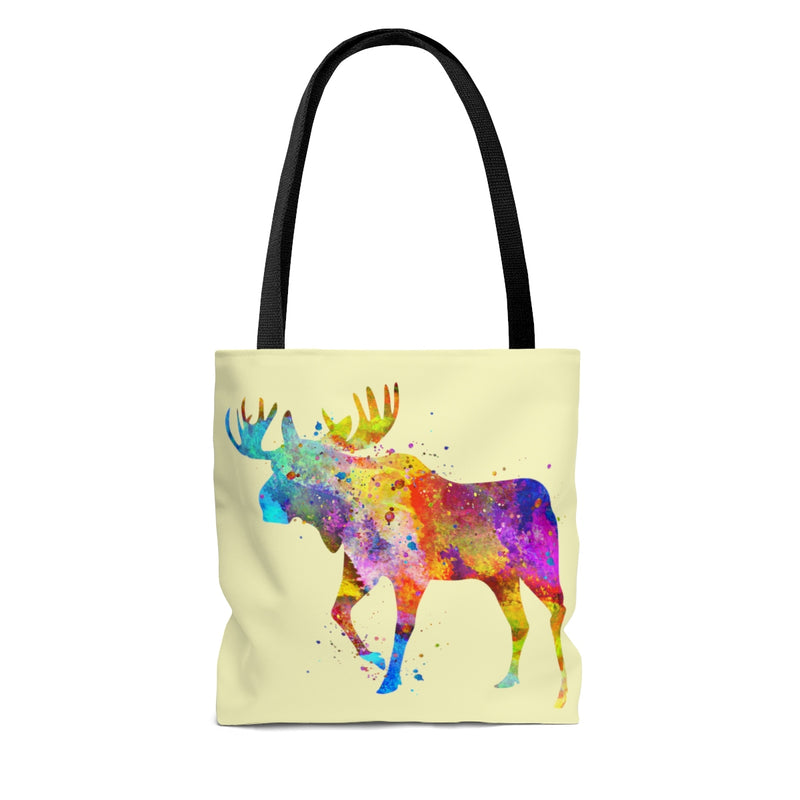 Watercolor Moose Tote Bag - Zuzi's