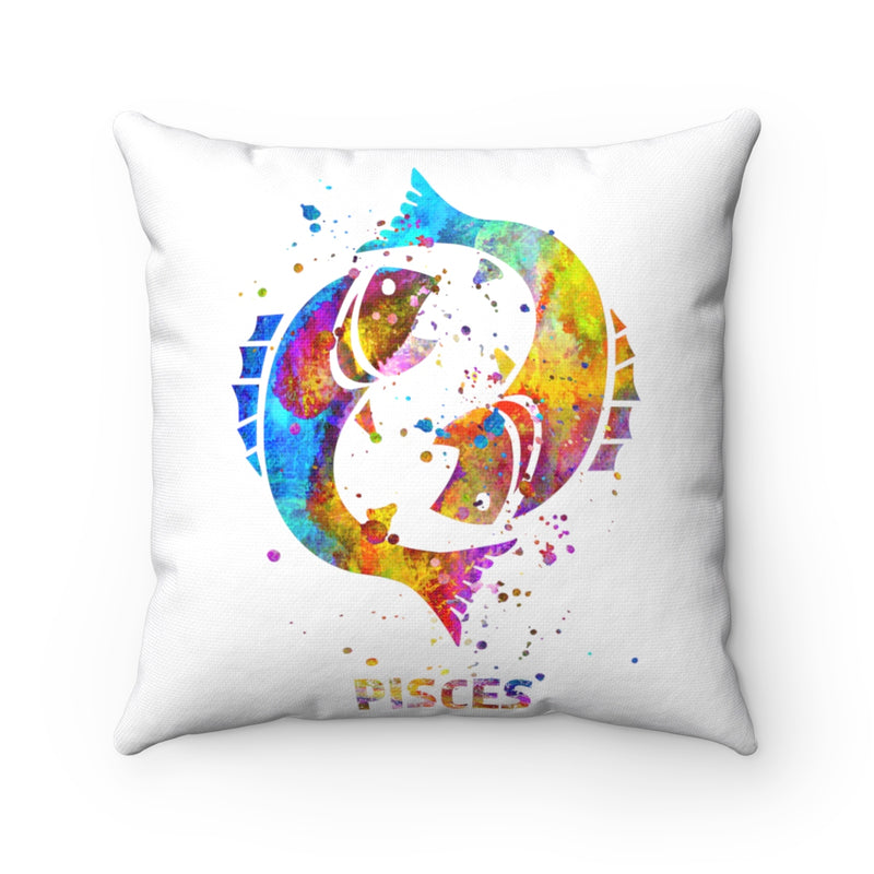 Pisces Square Pillow - Zuzi's