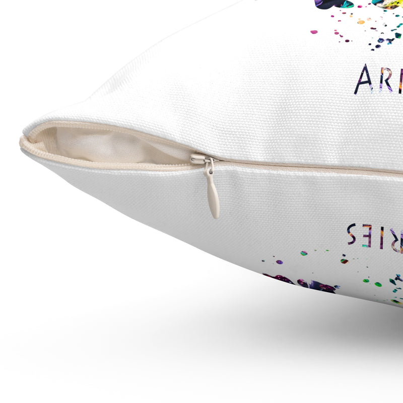 Aries Square Pillow - Zuzi's