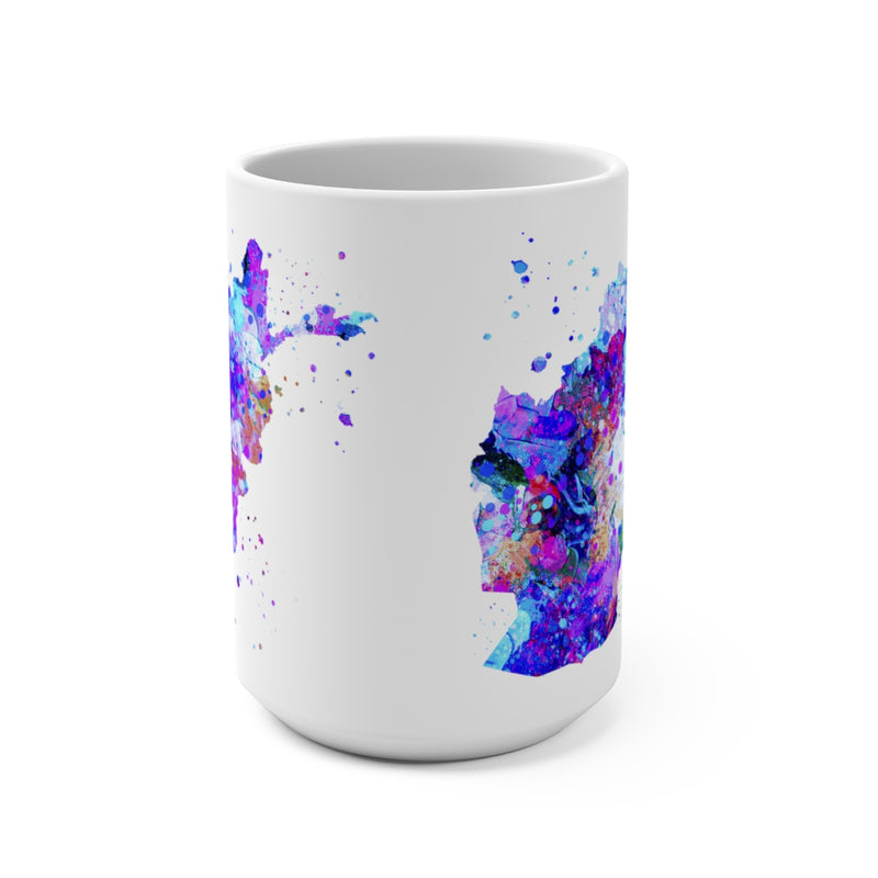 Afghanistan Map  Mug - Zuzi's