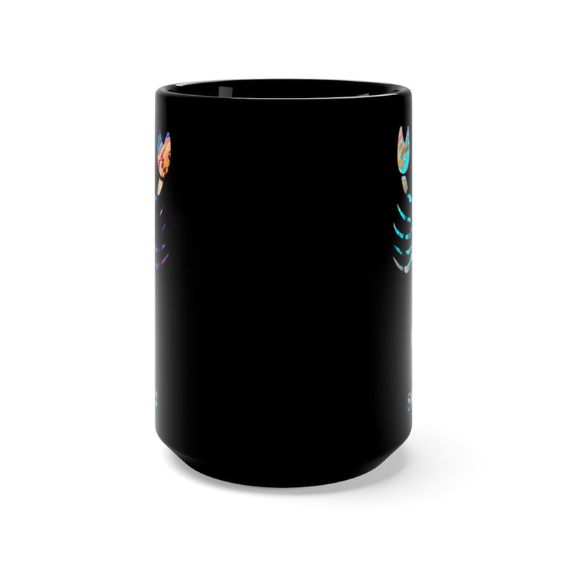 Scorpio Zodiac Sign Black Mug 15oz - Zuzi's