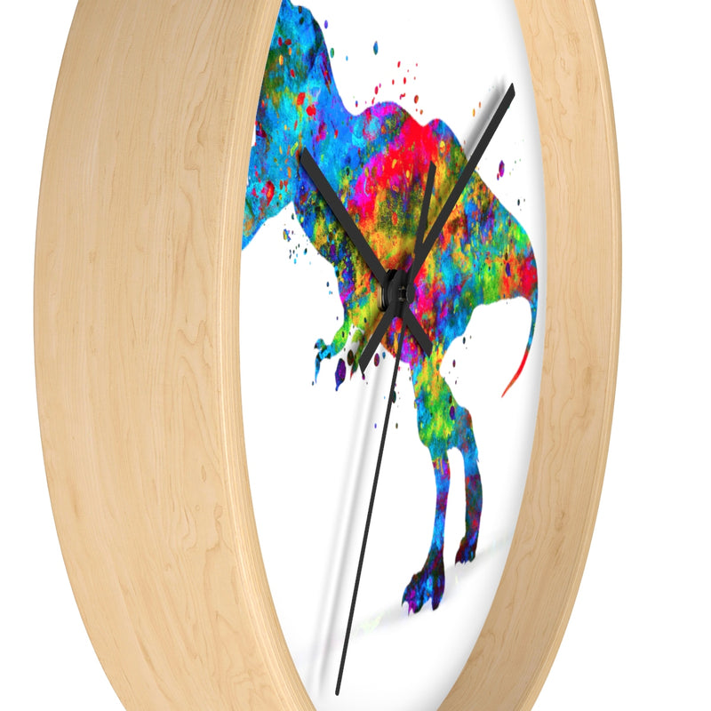 T Rex Dinosaur Wall Clock - Zuzi's