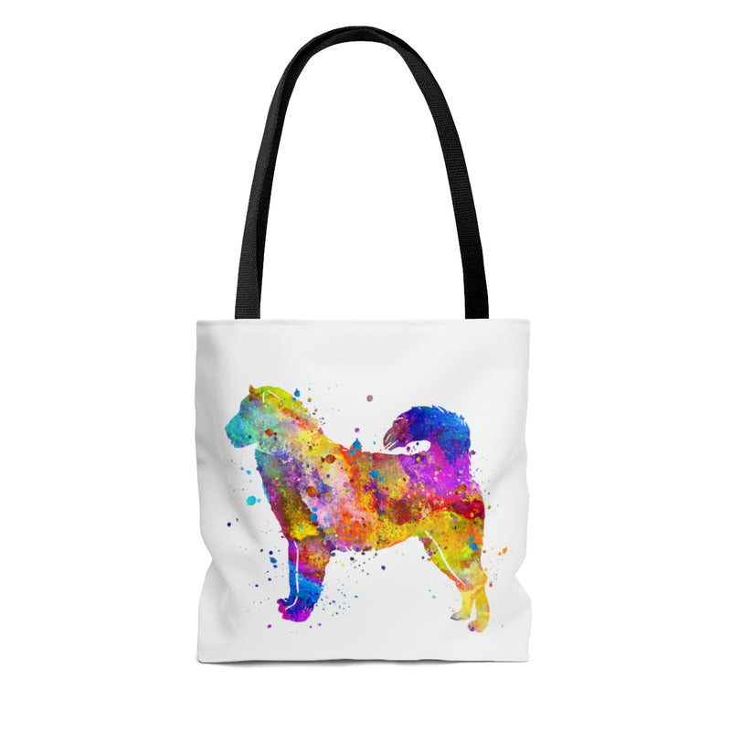 Watercolor Alaskan Malamute Tote Bag - Zuzi's