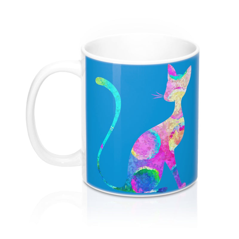 Abstract Cat  Mug - Zuzi's