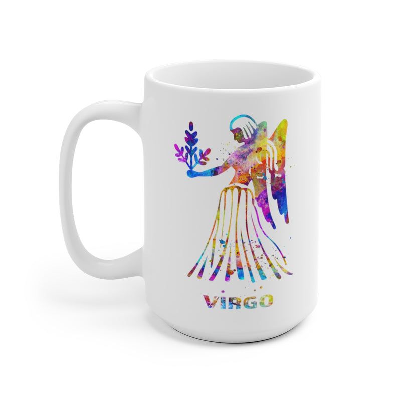 Virgo Zodiac Sign Mug - 11 oz, 15 oz - Zuzi's