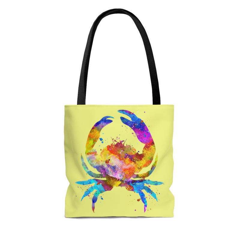 Watercolor Crab Tote Bag - Zuzi's