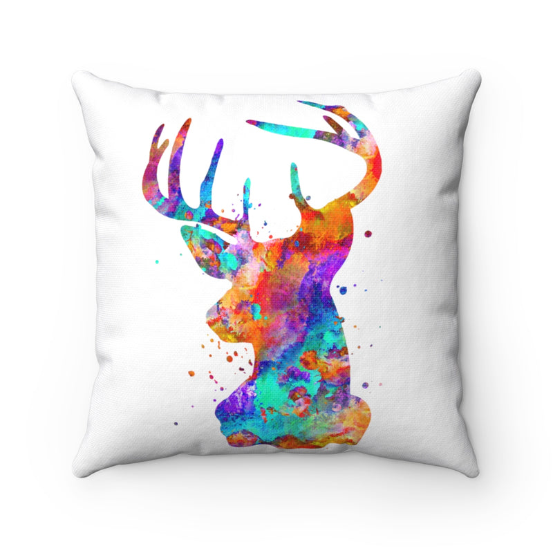 Stag Head Square Pillow - Zuzi's