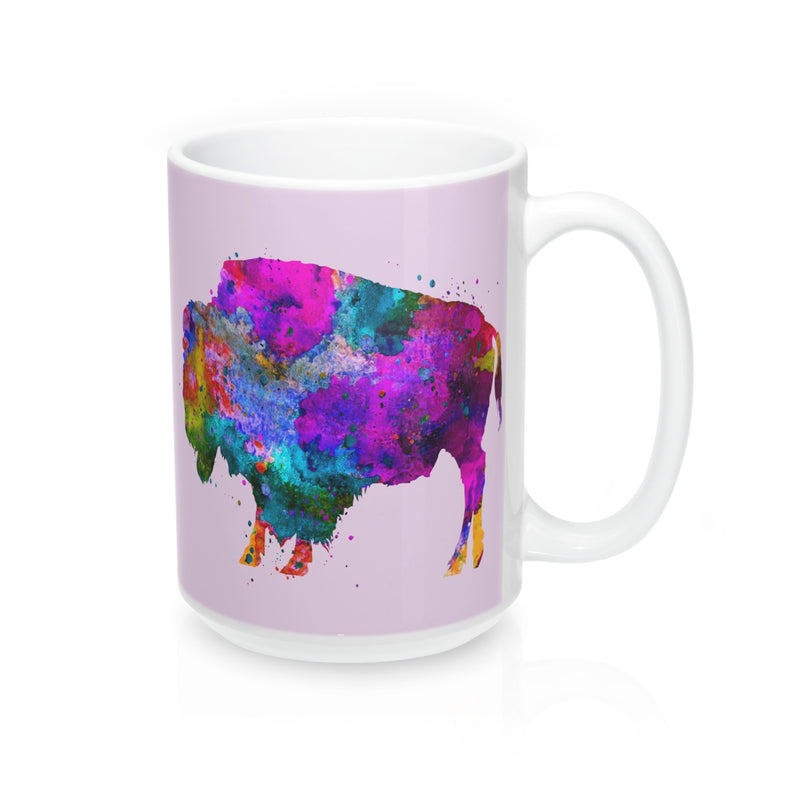 Watercolor Buffalo Mug - Zuzi's