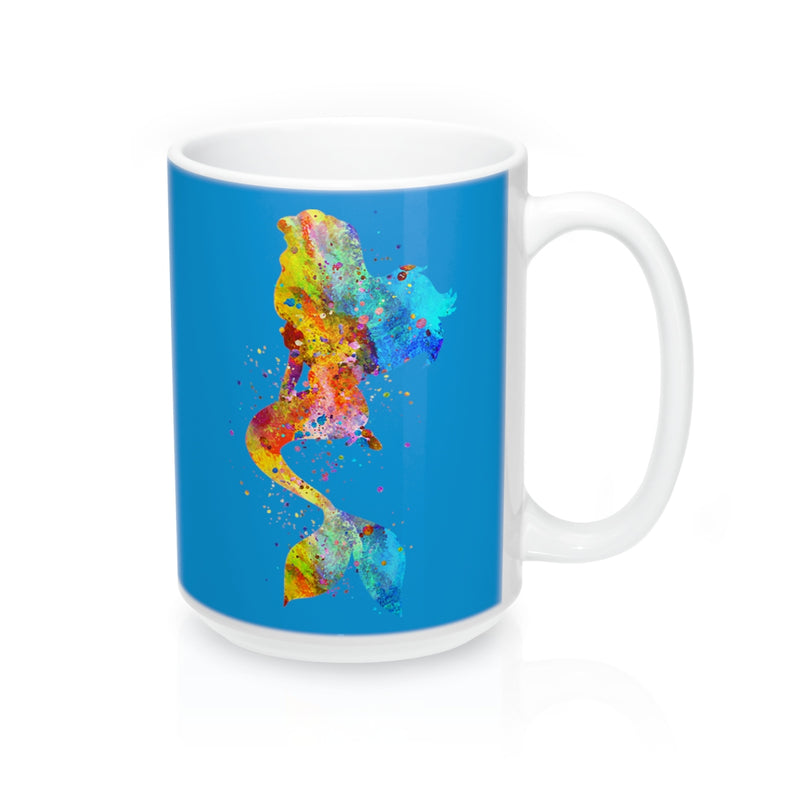 Watercolor Mermaid  Mug - Zuzi's