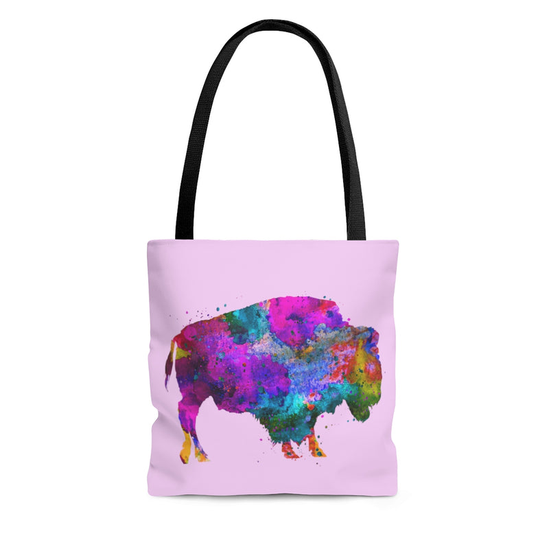 Watercolor Buffalo Tote Bag - Zuzi's