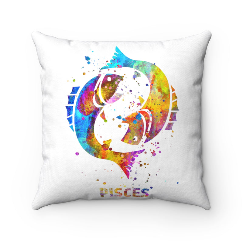 Pisces Square Pillow - Zuzi's