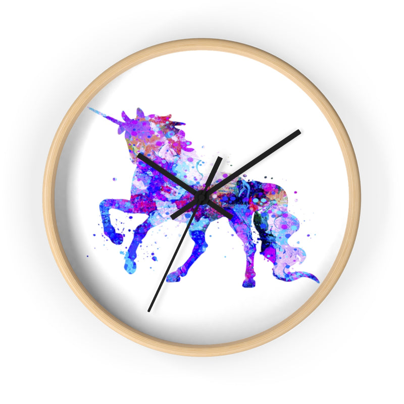 Watercolor Unicorn Wall Clock - Zuzi's