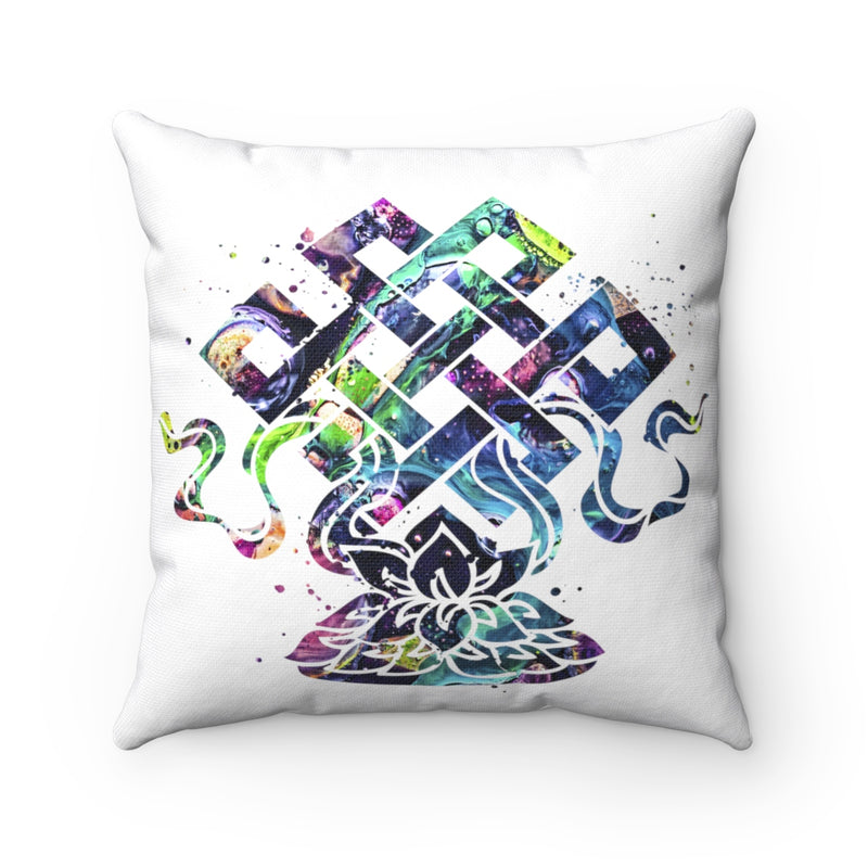 Eternal Knot Square Pillow - Zuzi's