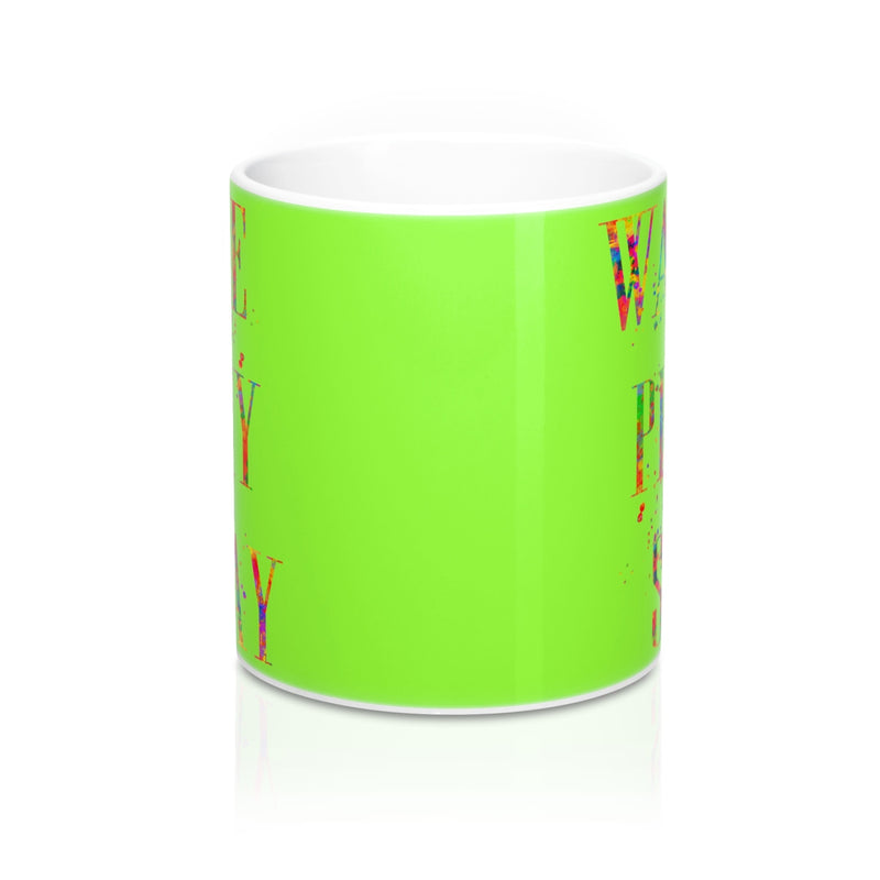 Wake Pray Slay Quote Mug - Zuzi's