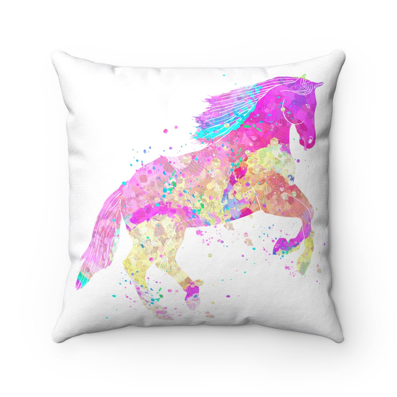Colorful Horse  Square Pillow - Zuzi's