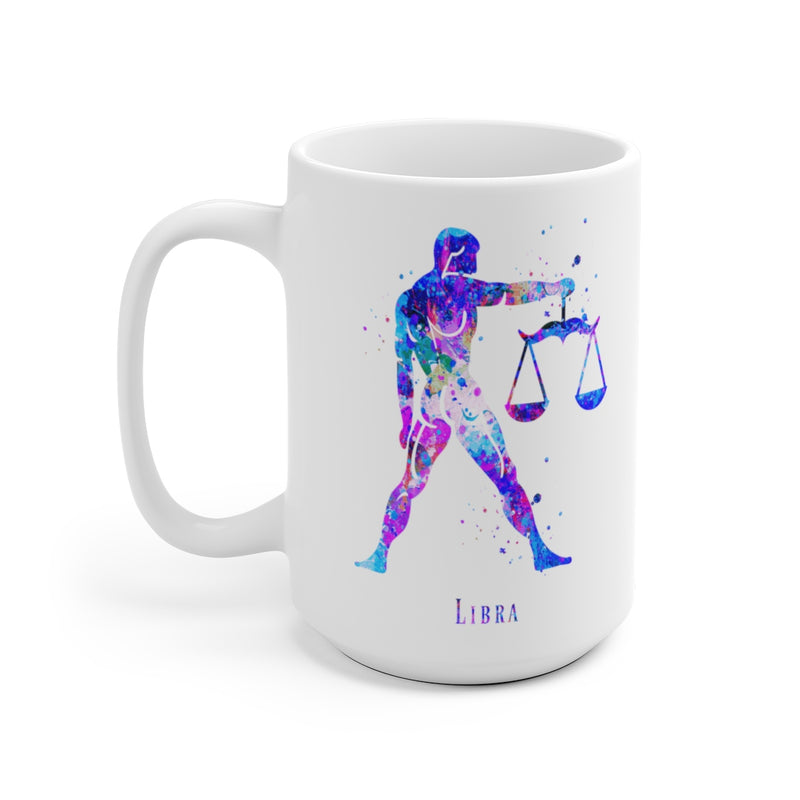 Libra Zodiac Sign Mug - 11 oz, 15 oz - Zuzi's