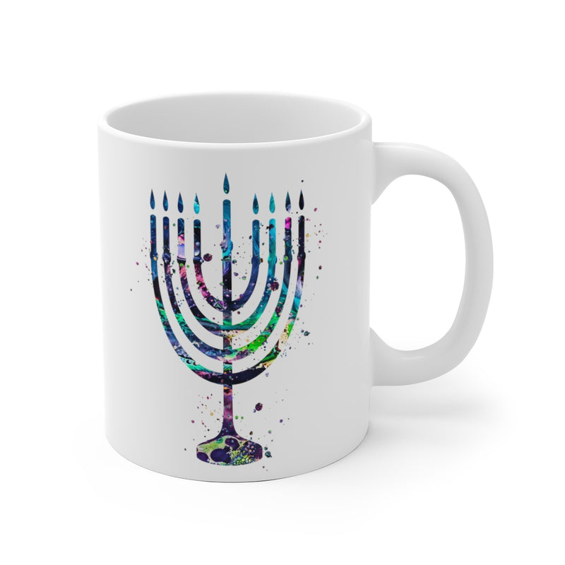 Menorah Mug - 11 oz, 15 oz - Zuzi's