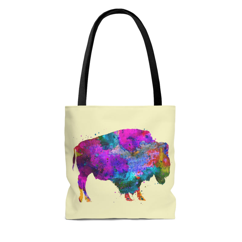 Watercolor Buffalo Tote Bag - Zuzi's