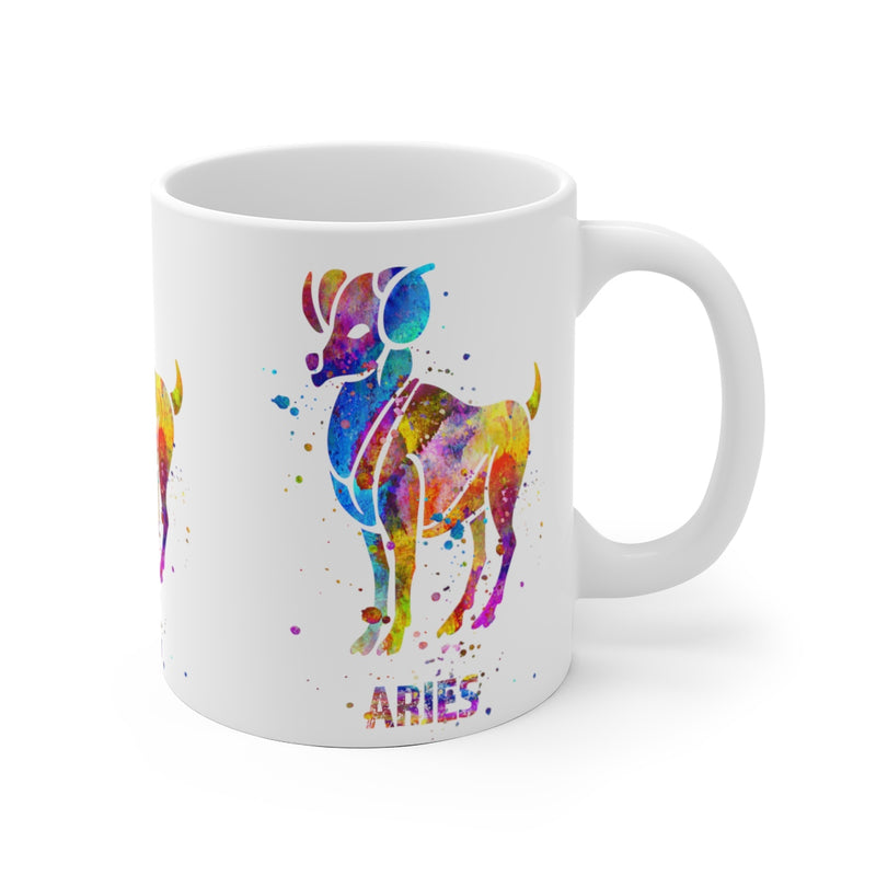 Aries Zodiac Sign Mug - 11 oz, 15 oz - Zuzi's