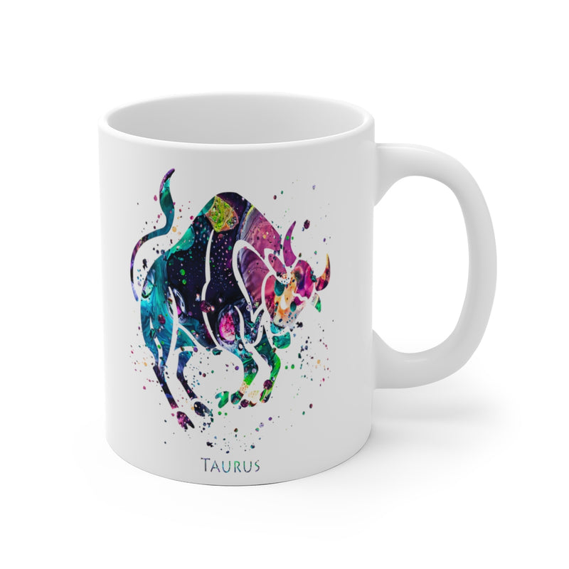 Taurus Zodiac Sign Mug - 11 oz, 15 oz - Zuzi's