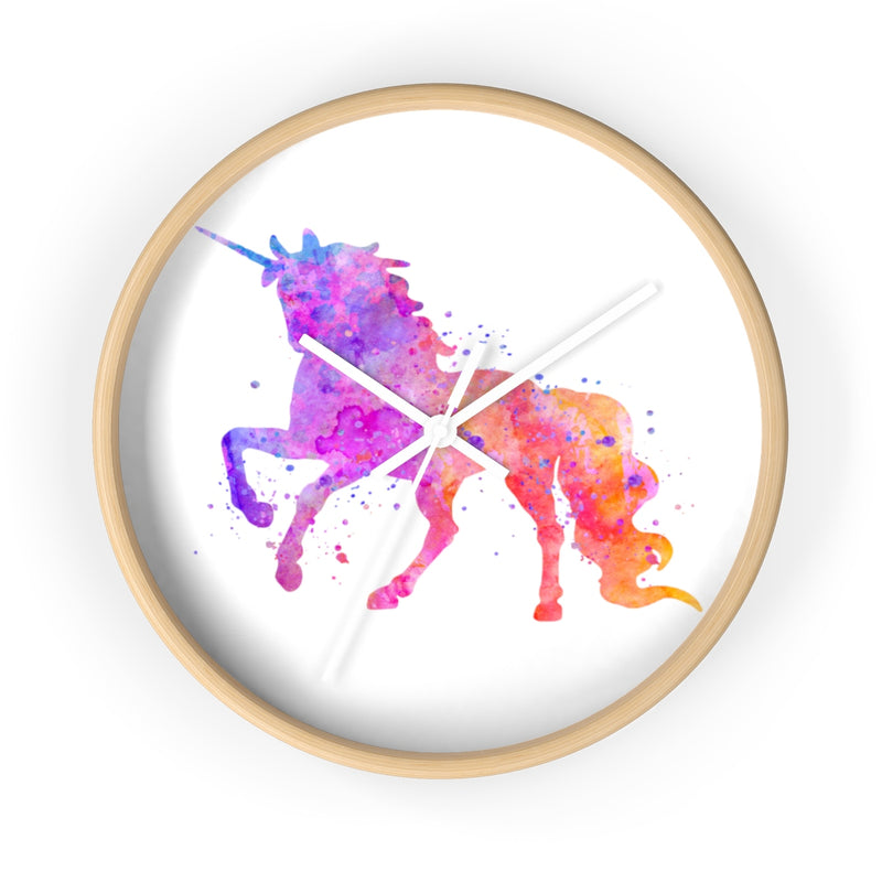 Watercolor Unicorn Wall Clock - Zuzi's