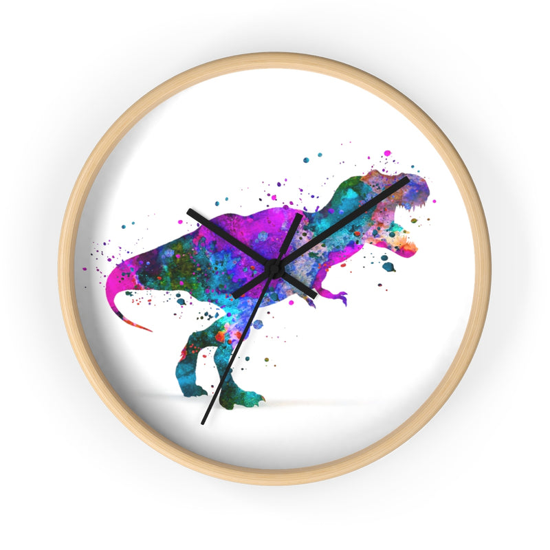 T Rex Dinosaur Wall Clock - Zuzi's