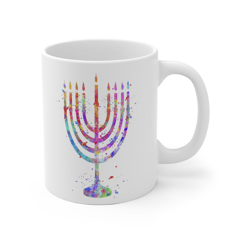 Menorah Mug - 11 oz, 15 oz - Zuzi's