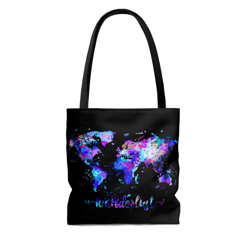 Wanderlust World Map Tote Bag - Zuzi's