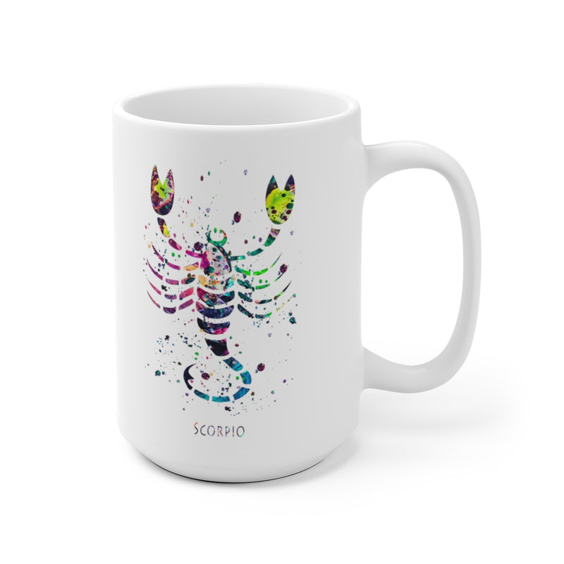Scorpio Zodiac Sign Mug - 11 oz, 15 oz - Zuzi's