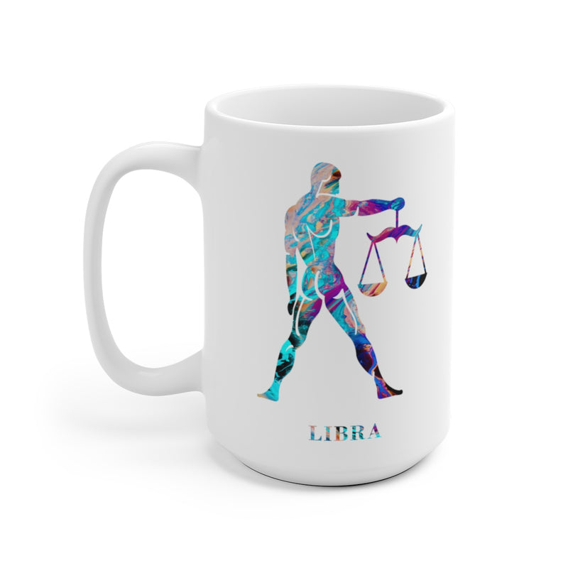 Libra Zodiac Sign Mug - 11 oz, 15 oz - Zuzi's