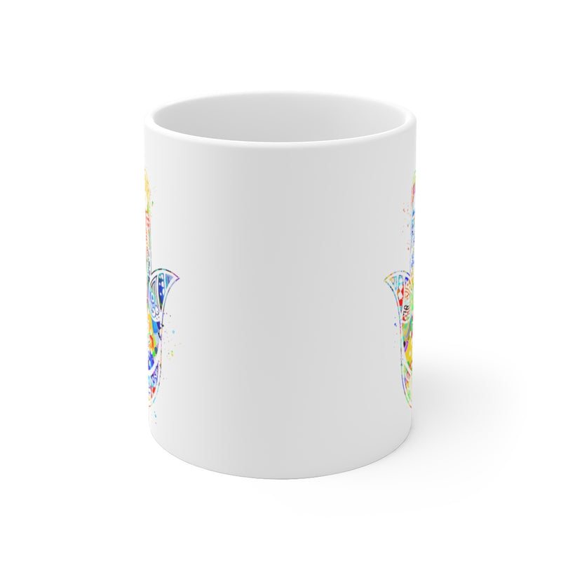 Hamsa Hand Mug - 11 oz, 15 oz - Zuzi's