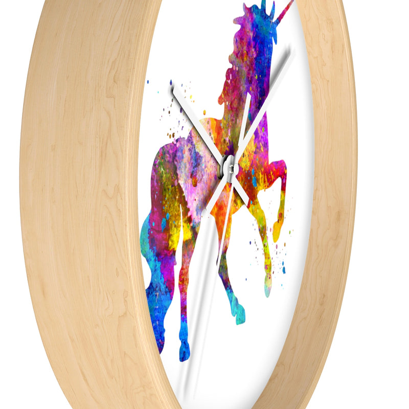 Watercolor Unicorn Wall Clock - Zuzi's