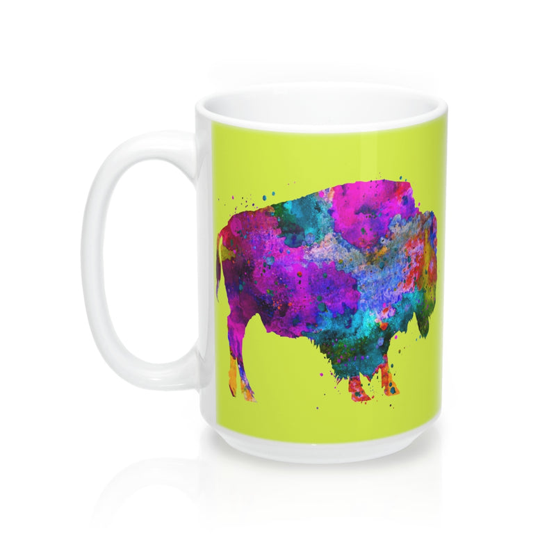 Watercolor Buffalo Mug - Zuzi's