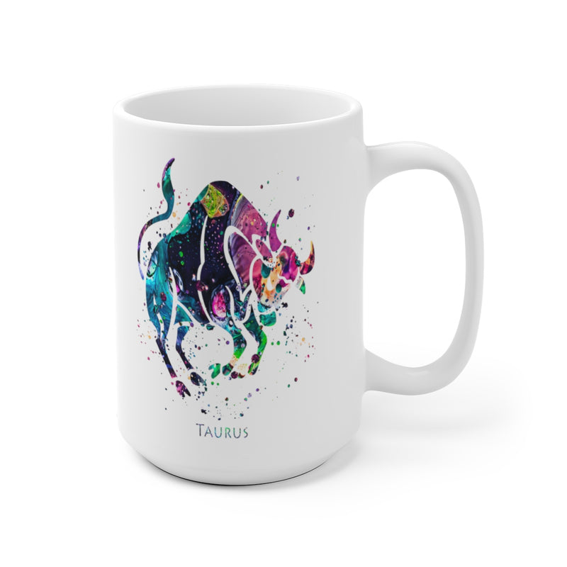 Taurus Zodiac Sign Mug - 11 oz, 15 oz - Zuzi's