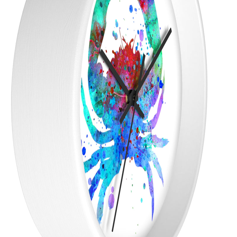 Watercolor Crab Wall Clock - Zuzi's