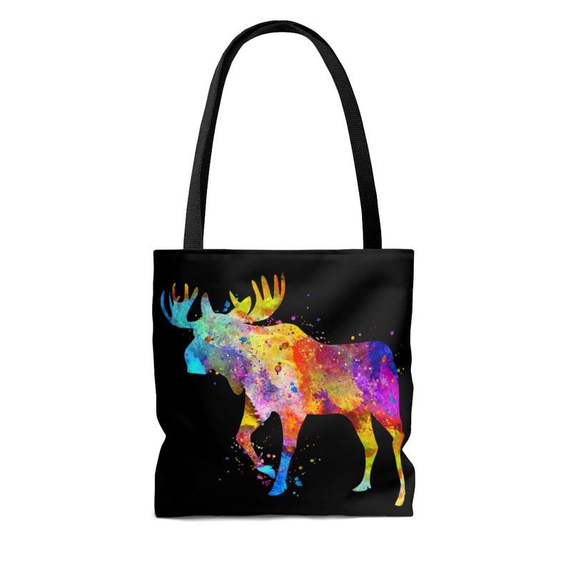 Watercolor Moose Tote Bag - Zuzi's