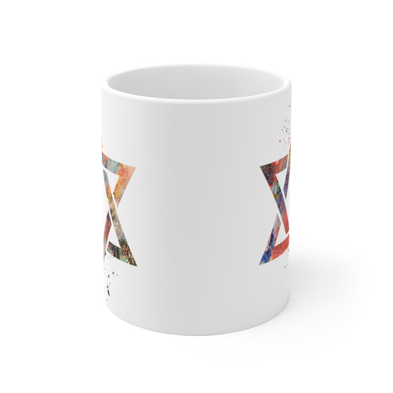 Star Of David Mug - 11 oz, 15 oz - Zuzi's