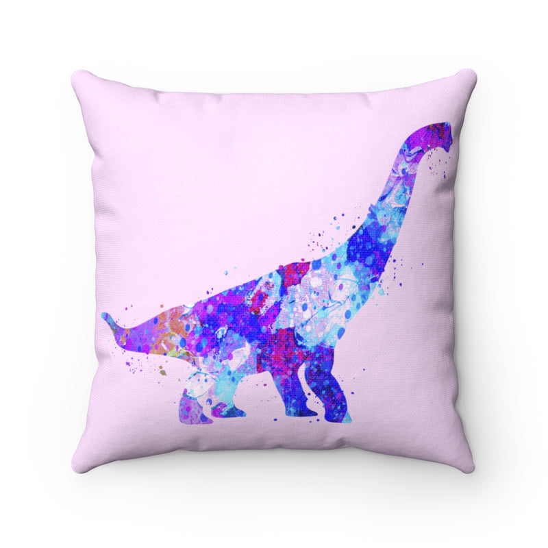 Brachiosaurus Dinosaur Square Pillow - Zuzi's