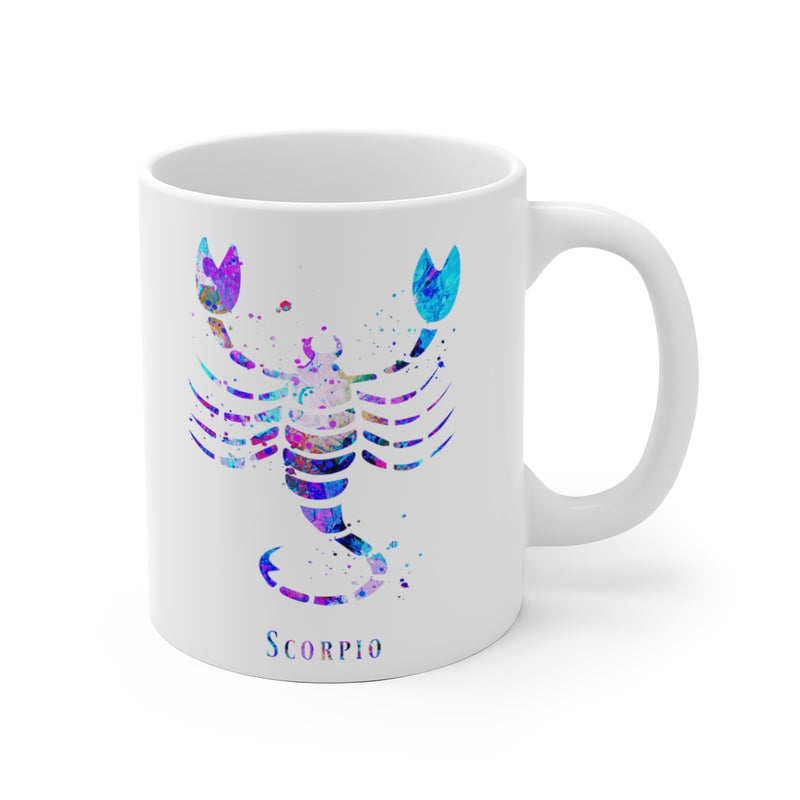 Scorpio Zodiac Sign Mug - 11 oz, 15 oz - Zuzi's