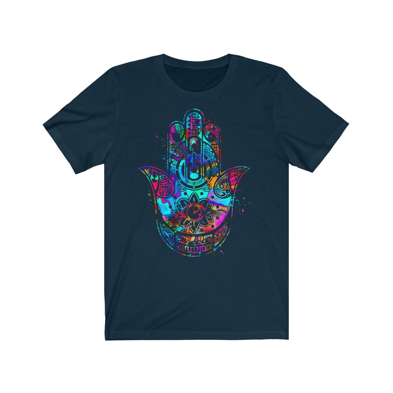Hamsa Hand Unisex Jersey Short Sleeve Tee - Zuzi's