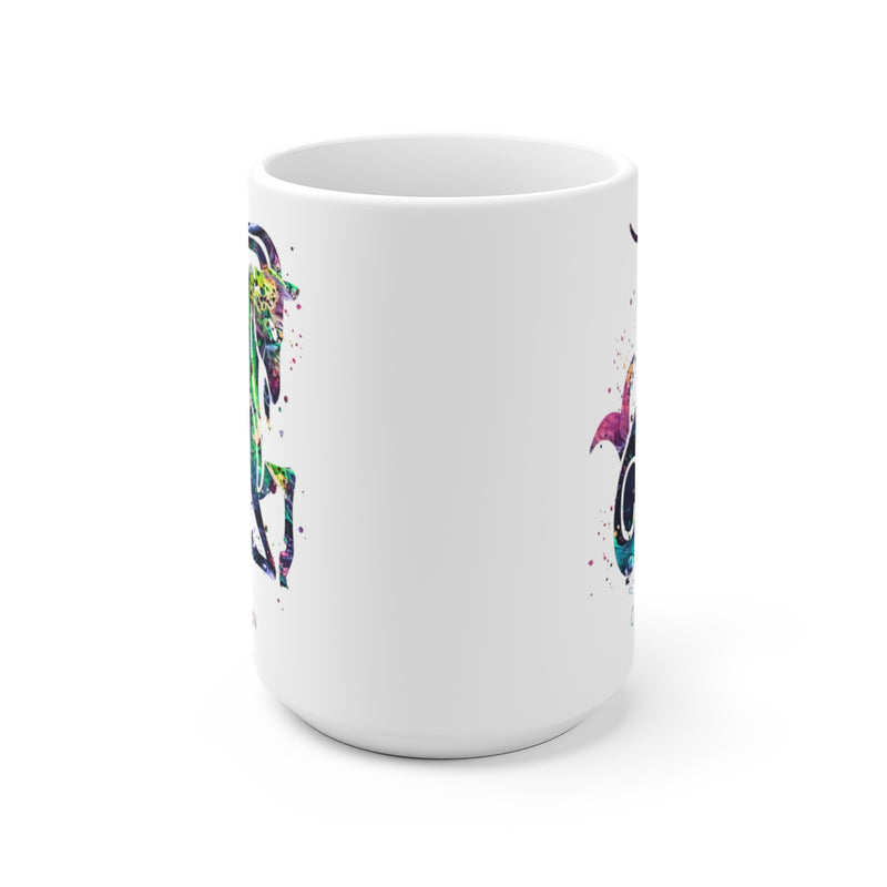 Capricorn Zodiac Sign Mug - 11 oz, 15 oz - Zuzi's