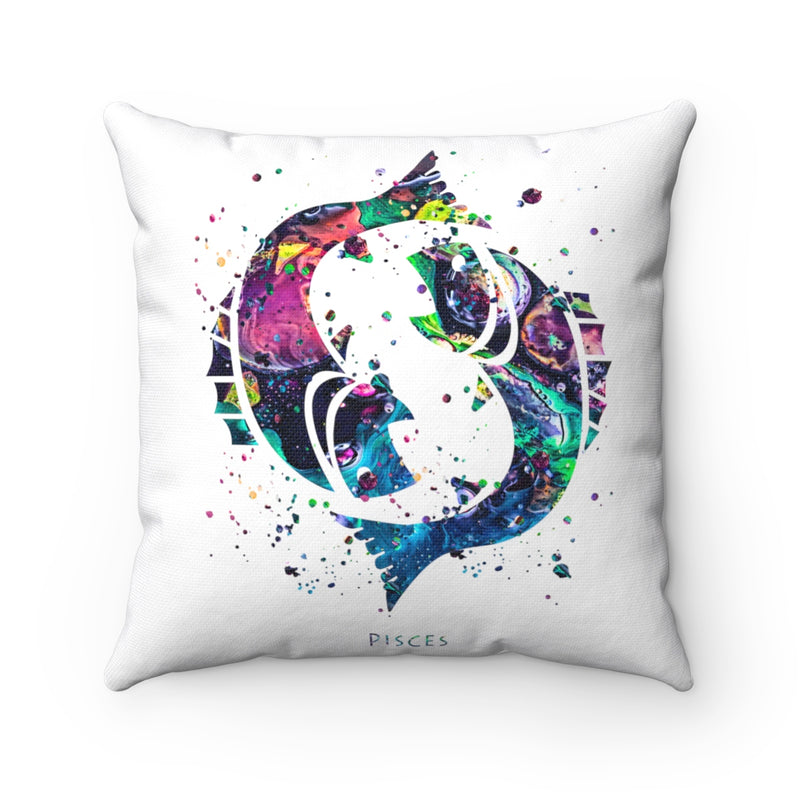 Pisces Square Pillow - Zuzi's