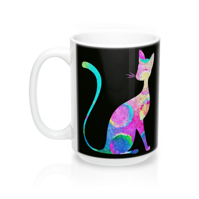 Abstract Cat Mug - Zuzi's