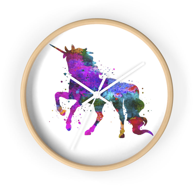 Watercolor Unicorn Wall Clock - Zuzi's