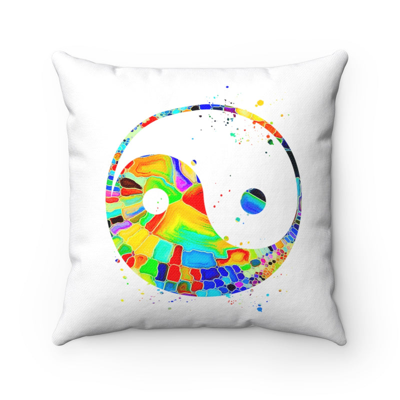 Yin Yang Square Pillow - Zuzi's