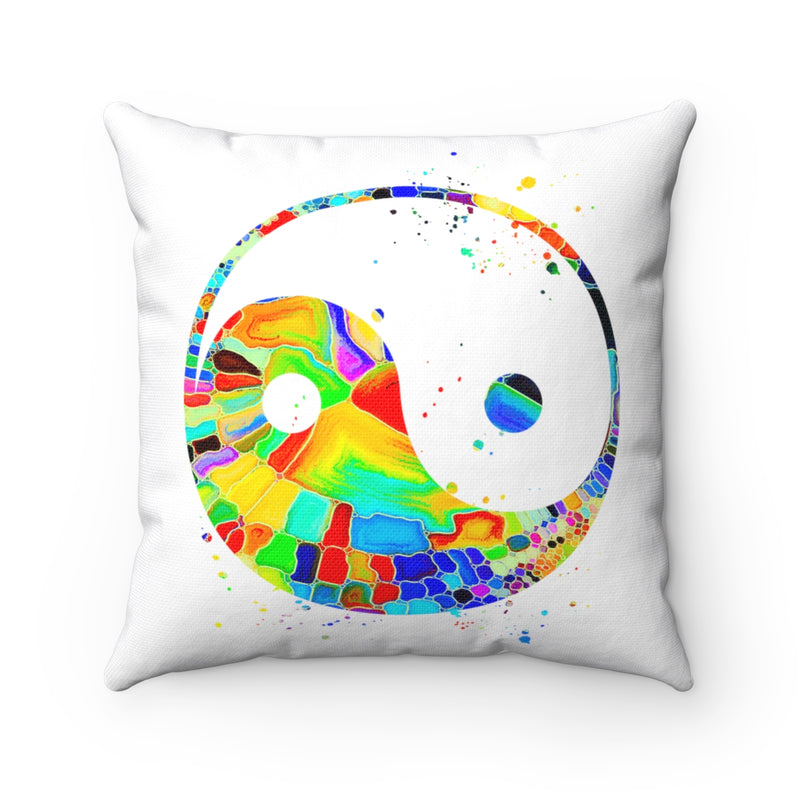 Yin Yang Square Pillow - Zuzi's