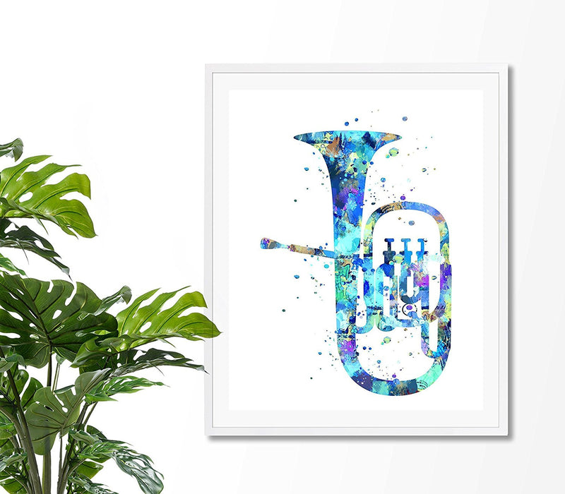 Tuba Art Print - Unframed - Zuzi's