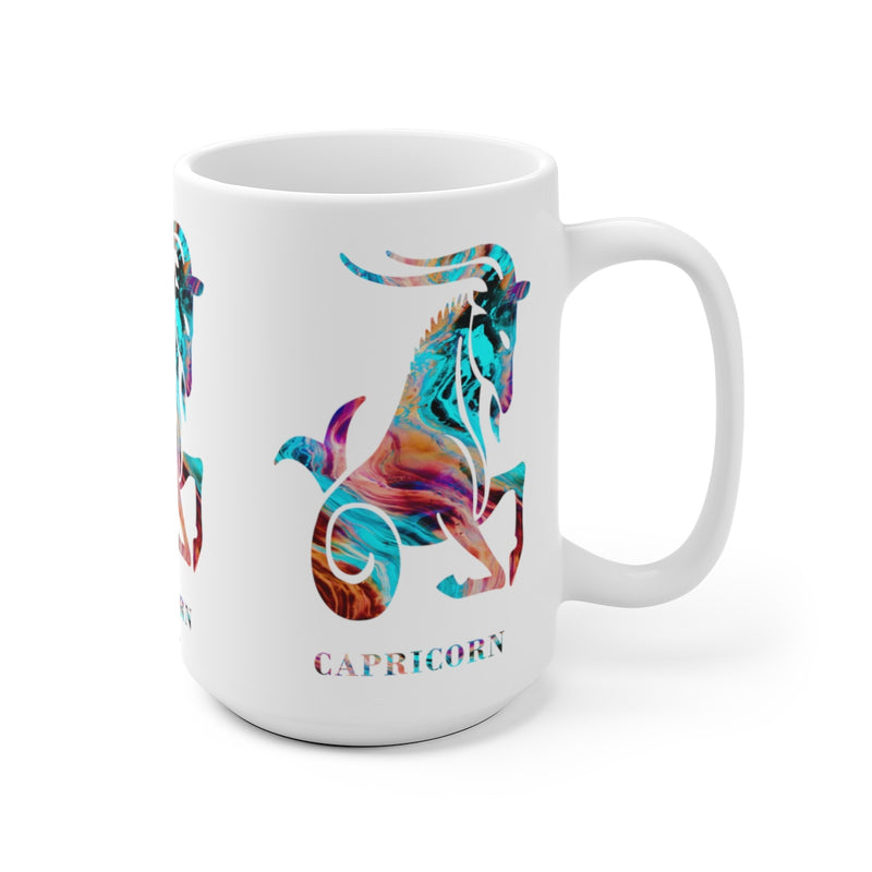 Capricorn Zodiac Sign Mug - 11 oz, 15 oz - Zuzi's