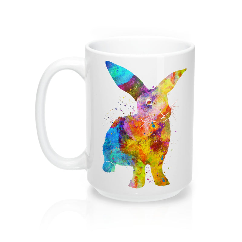 Watercolor Bunny Rabbit Mug - Zuzi's